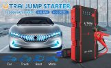 UTRAI Car Battery Starter, 1000A Peak 13000mAh 12V Car Auto Jump Starter, Portable Battery Booster with Lithium Jump Box and LED Light (Up to 6L Gas o