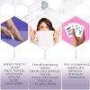Dukal Premoistened Cleansing Towelettes. Case of 2000 Cleansing Wipes for face; Hands; and Body. Individually Wrapped Wipes. Single use. Latex-Free.