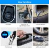 4 in 1 Car Handheld Vacuum Cleaner Corded DC 12V Car Auto Home Duster Tire Inflator Pump Pressure Gauge Wet Dry