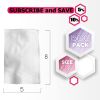 Dukal Premoistened Cleansing Towelettes. Case of 2000 Cleansing Wipes for face; Hands; and Body. Individually Wrapped Wipes. Single use. Latex-Free.