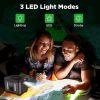 DBPOWER Portable Power Station, 110V Backup Lithium Battery Pure Sine Wave AC Outlet Solar Generator Supply (Solar Panel Not Included) for Emergency O