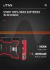 UTRAI Car Battery Starter, 1600A Peak 16000mAh 12V Car Auto Jump Starter, Portable Battery Booster with Lithium Jump Box and LED Light  (Model BJ-ZERO