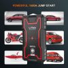 UTRAI Car Battery Starter, 1600A Peak 16000mAh 12V Car Auto Jump Starter, Portable Battery Booster with Lithium Jump Box and LED Light  (Model BJ-ZERO