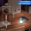 G2 mini flashlight key chain,5 modes small Led flashlight, EDC key chain brightest flashlight magnetic cap clip.green
