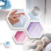 Dukal Premoistened Cleansing Towelettes. Case of 2000 Cleansing Wipes for face; Hands; and Body. Individually Wrapped Wipes. Single use. Latex-Free.