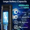 Car Tire Inflator Pump Portable Car Air Compressor Wireless Electric Air Pump 150 PSI wIth LED Light Power Bank