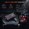 UTRAI Car Battery Starter, 1600A Peak 16000mAh 12V Car Auto Jump Starter, Portable Battery Booster with Lithium Jump Box and LED Light  (Model BJ-ZERO