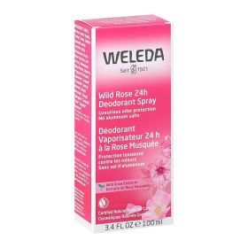 Weleda Deodorant Wild Rose - 3.4 fl oz (SKU: 714170)