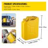 5.3 Gal / 20L Portable American Jerry Can Petrol Diesel Storage Can